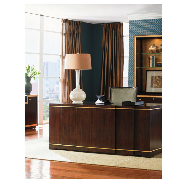 Sligh Bel Aire Paramount Executive Desk & Reviews Wayfair